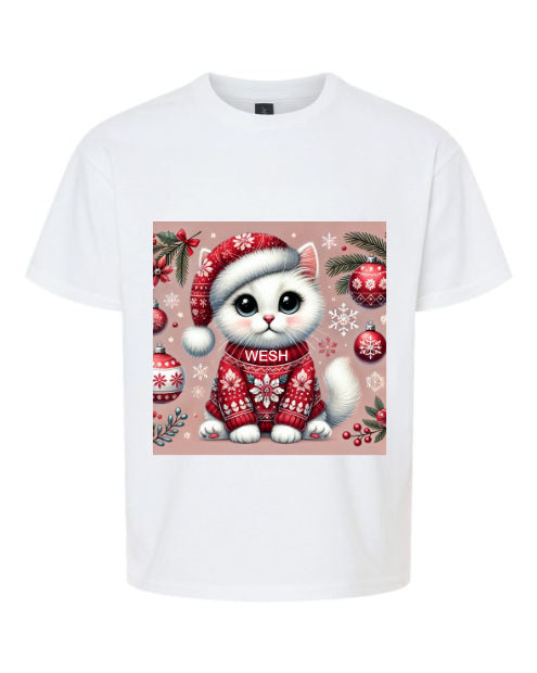 T-Shirts chat de noël