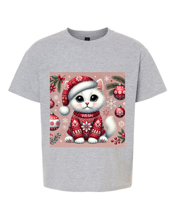 T-Shirts chat de noël