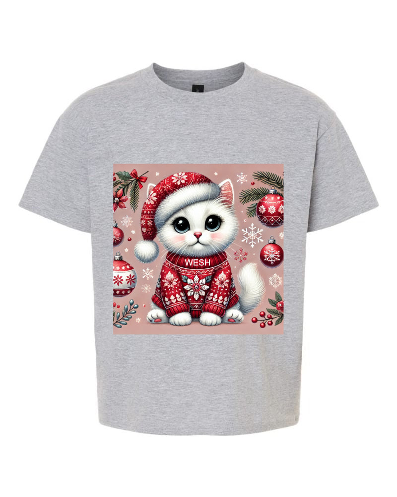 T-Shirts chat de noël