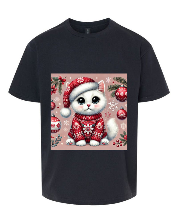 T-Shirts chat de noël